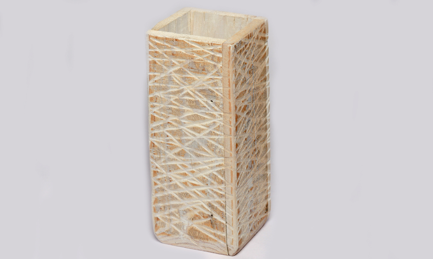  Holz Behälter (Vierkant)