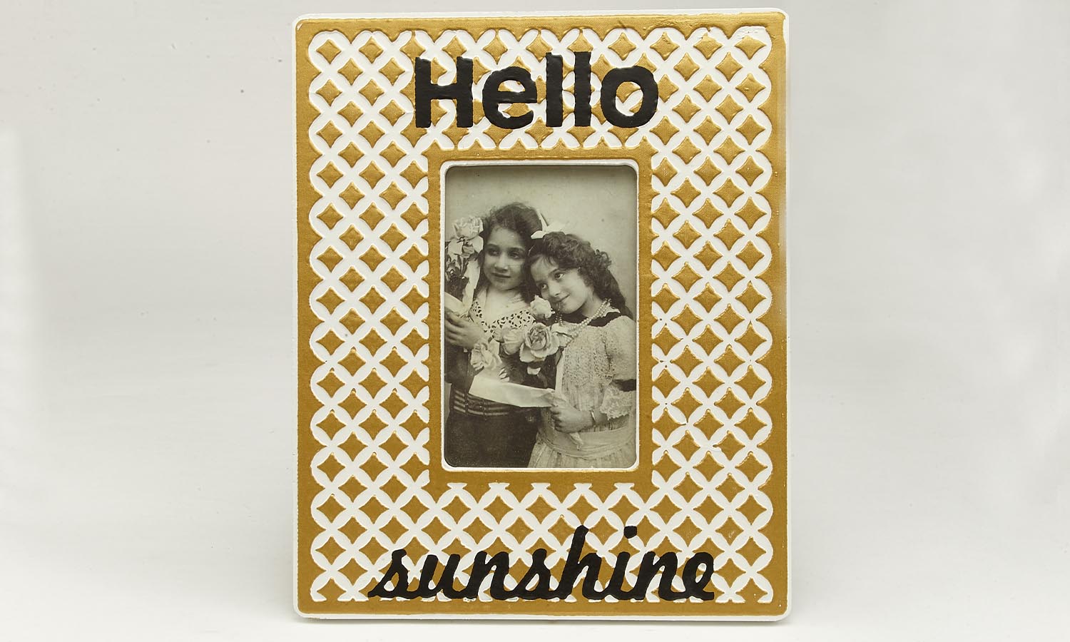 Deko Holzrahmen "Sunshine"  10 x 15 cm     