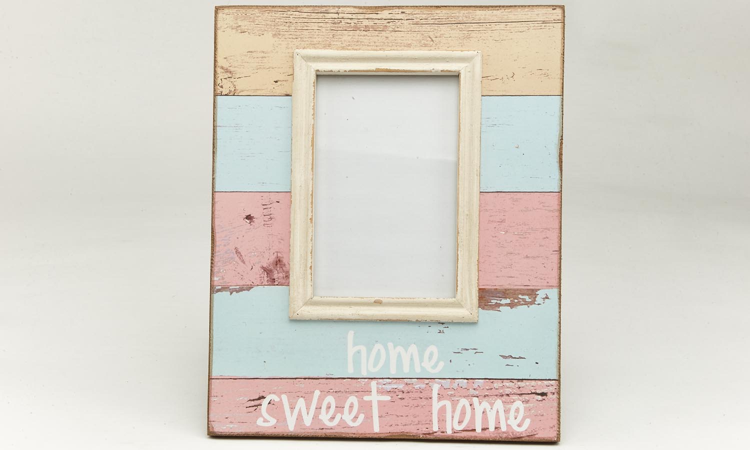 Deko Holzrahmen "Home sweet Home"  10 x 15 cm      